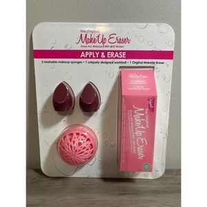 NIB/The Original Make up Eraser & Sponge set with wash ball!